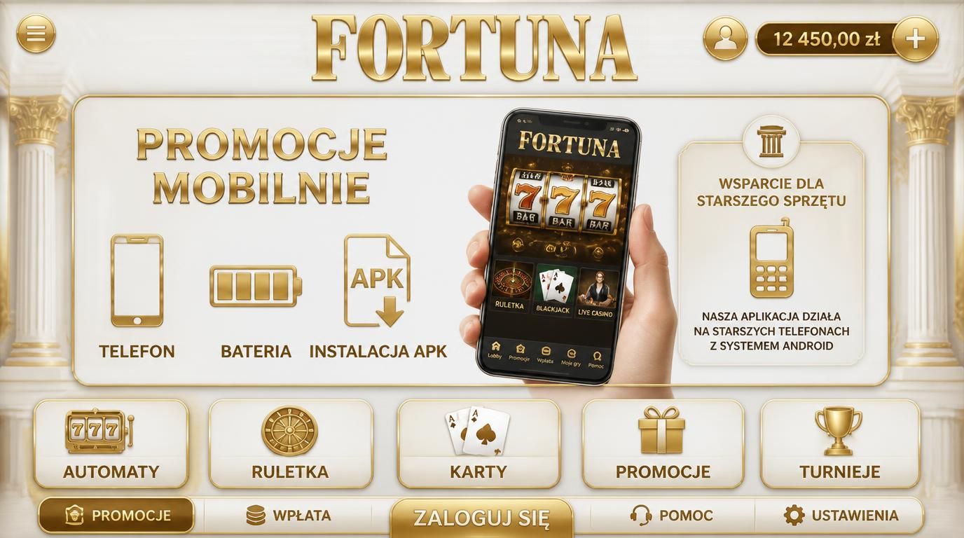 Telefon z ekranem promocji i ikona baterii